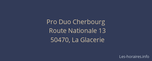 Pro Duo Cherbourg