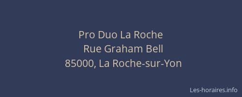 Pro Duo La Roche