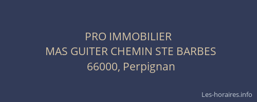 PRO IMMOBILIER
