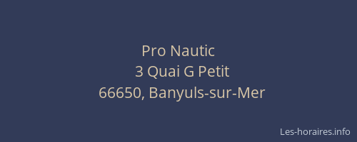 Pro Nautic