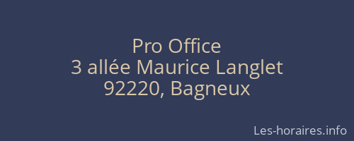 Pro Office