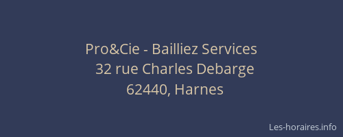 Pro&Cie - Bailliez Services