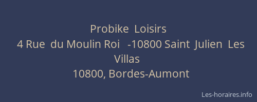 Probike  Loisirs