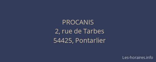 PROCANIS