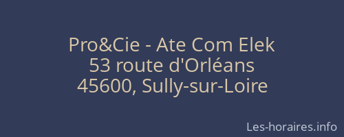 Pro&Cie - Ate Com Elek