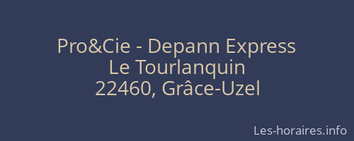 Pro&Cie - Depann Express