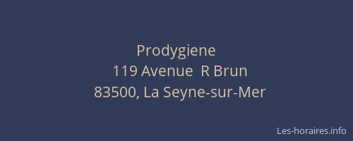 Prodygiene