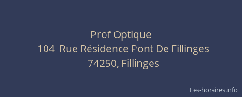 Prof Optique