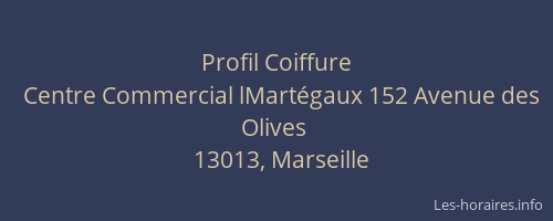 Profil Coiffure