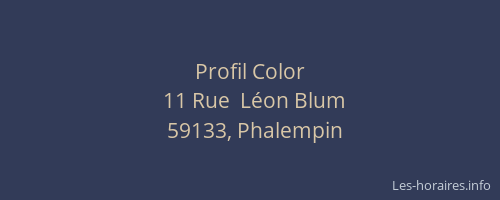 Profil Color