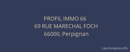 PROFIL IMMO 66