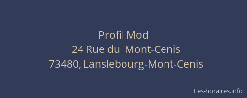Profil Mod