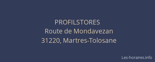PROFILSTORES