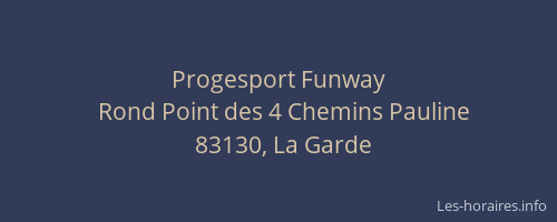 Progesport Funway