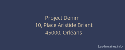 Project Denim