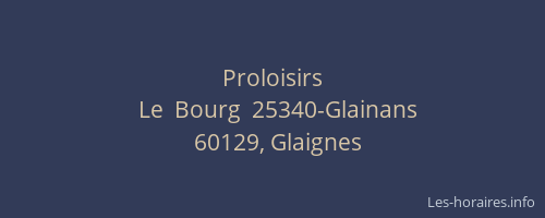 Proloisirs