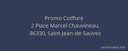Promo Coiffure