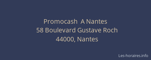 Promocash  A Nantes