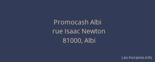 Promocash Albi