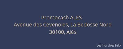 Promocash ALES