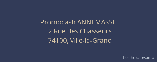 Promocash ANNEMASSE