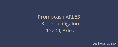 Promocash ARLES