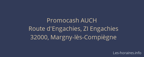 Promocash AUCH
