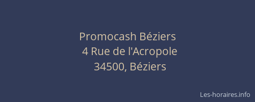 Promocash Béziers