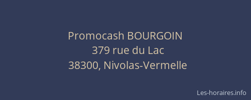 Promocash BOURGOIN