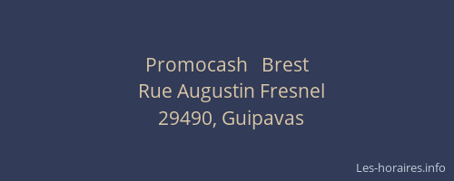 Promocash   Brest