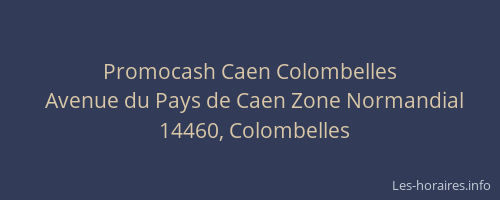 Promocash Caen Colombelles