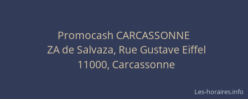 Promocash CARCASSONNE