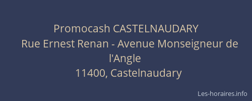 Promocash CASTELNAUDARY