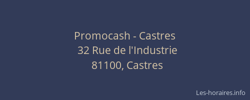 Promocash - Castres
