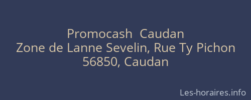 Promocash  Caudan