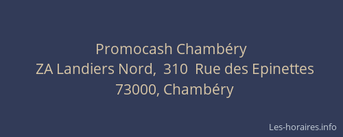 Promocash Chambéry