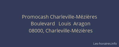 Promocash Charleville-Mézières