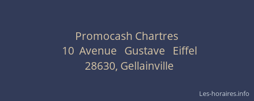Promocash Chartres