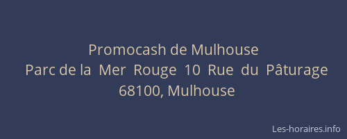 Promocash de Mulhouse