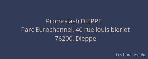 Promocash DIEPPE