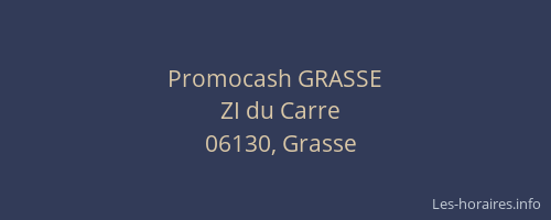 Promocash GRASSE