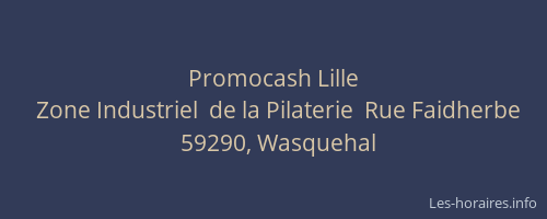 Promocash Lille