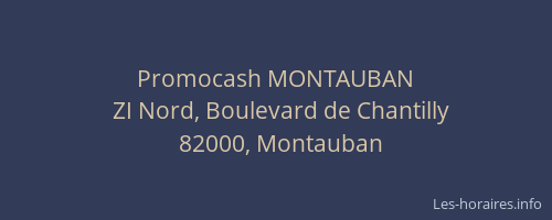 Promocash MONTAUBAN