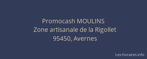 Promocash MOULINS
