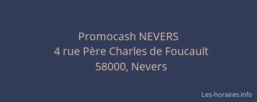 Promocash NEVERS