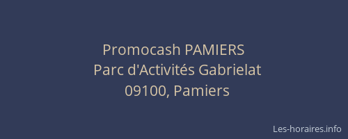 Promocash PAMIERS