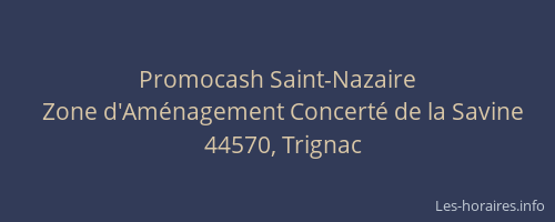 Promocash Saint-Nazaire