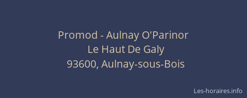 Promod - Aulnay O'Parinor