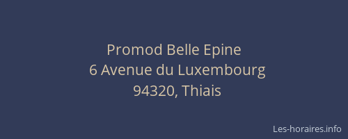 Promod Belle Epine