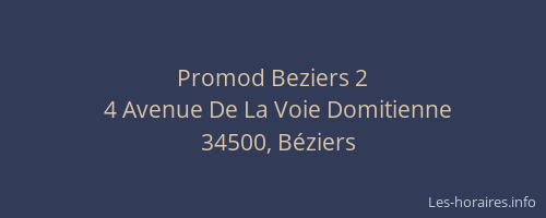 Promod Beziers 2